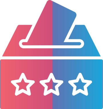 Voting Booth Vector Icon Design