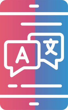 Çeviri Vektörü Simgesi Tasarımı