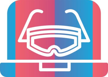 Ar Glasses Vector Icon Design