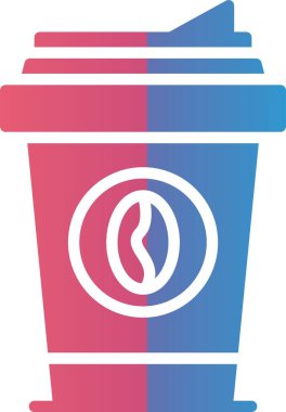 Coffee Cup Vector Icon Design