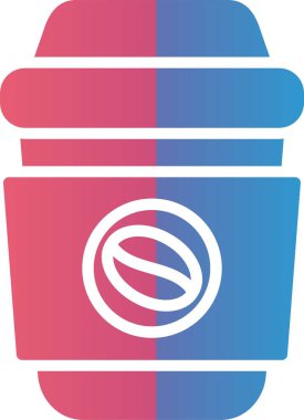 Coffee Cup Vector Icon Design