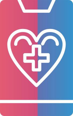 M Sağlık Vektörü Simgesi Tasarımı