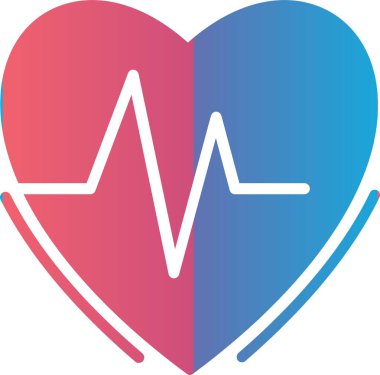 Life Line Vector Icon Design