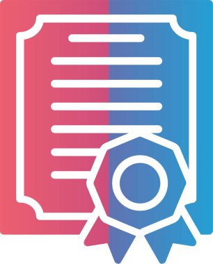 Diploma Vector Icon Design