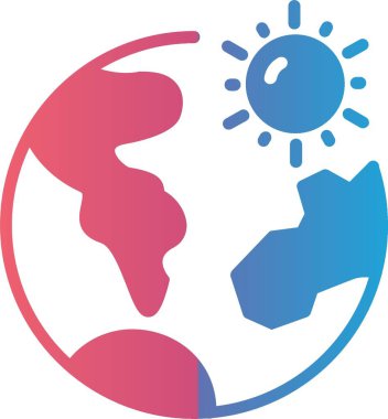 Isı Dalgası Vektör Simgesi Tasarımı