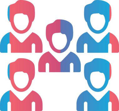 Team Vector Icon Design
