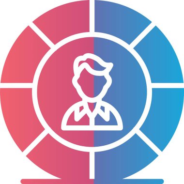 Döndürme Vektörü Simgesi Tasarımı