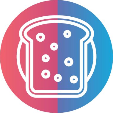 Ekmek Vektörü Simgesi Tasarımı