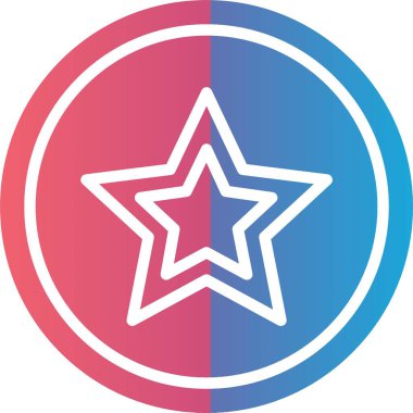 Starred Vector Icon Design