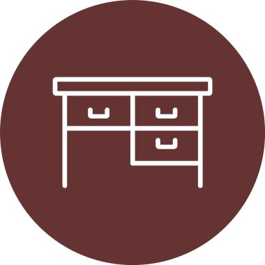 Desk Vector Icon Design