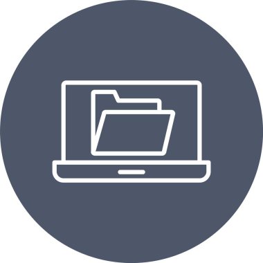 Klasör vektör simgesi tasarım