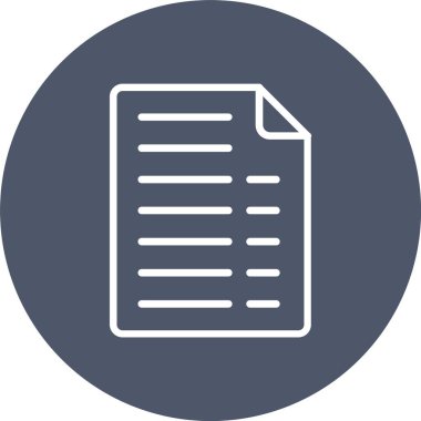 Document Vector Icon Design