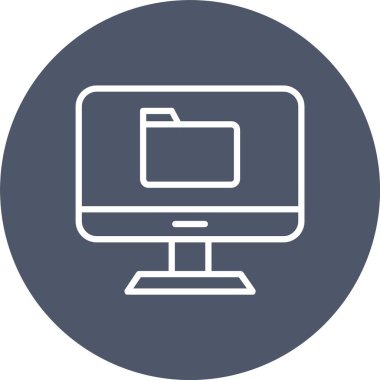 Klasör vektör simgesi tasarım