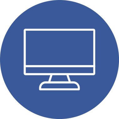 Monitor Vector Icon Design
