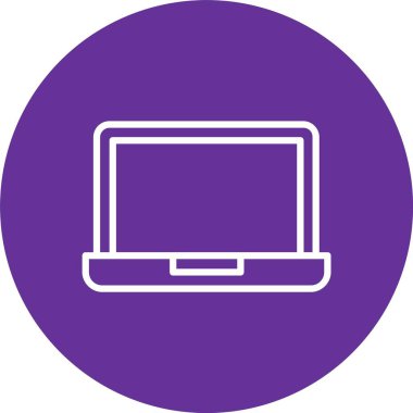 Dizüstü vektör simgesi tasarım