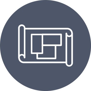 Blue Print Vector Icon Design