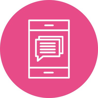 Conversation Vector Icon Design