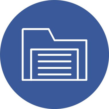 Klasör vektör simgesi tasarım