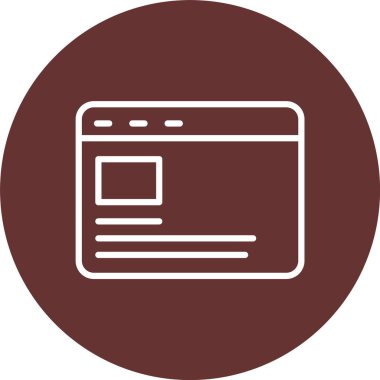 Browser Vector Icon Design