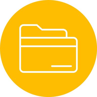 Klasör vektör simgesi tasarım