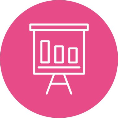Presentation Vector Icon Design