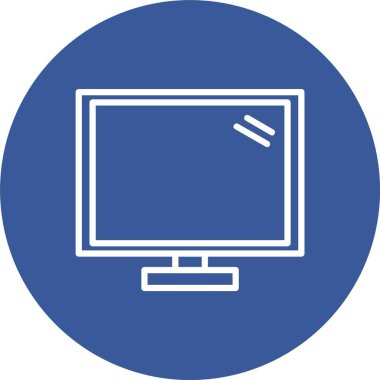 Monitor Screen Vector Icon Design