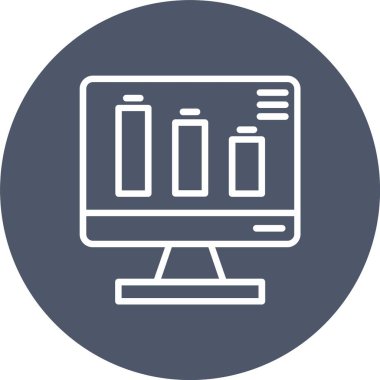 Analytics Vector Icon Design