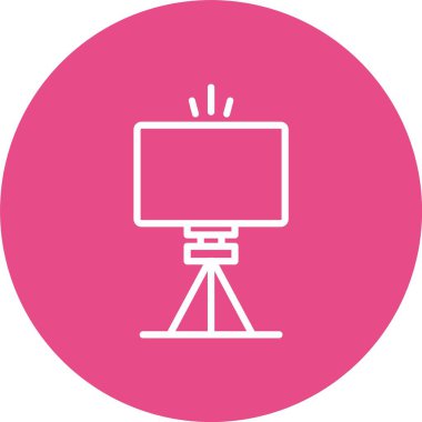 Led Light Vektör Simgesi Tasarımı