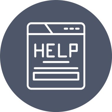 Vektör simgesi tasarım yardım