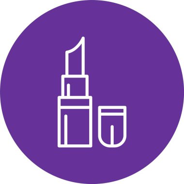 Ruj Vektör Simgesi Tasarımı