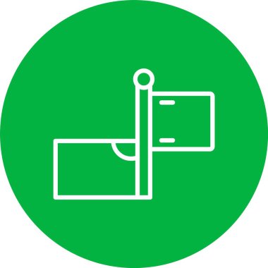 Köşe Vektörü Simgesi Tasarımı