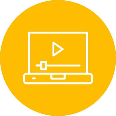 Dizüstü vektör simgesi tasarım