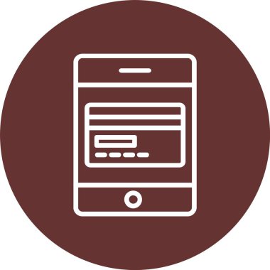 Card Payment Vector Icon Design