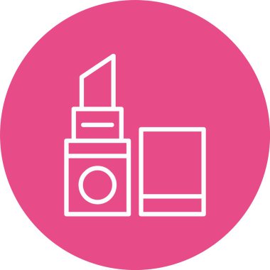 Ruj Vektör Simgesi Tasarımı