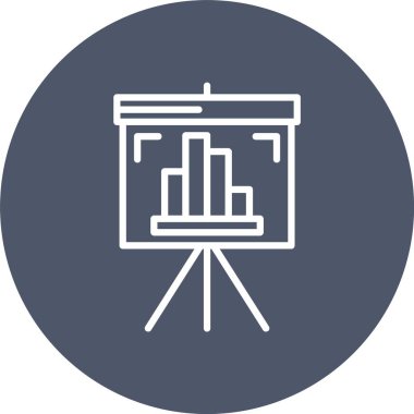 Presentation Vector Icon Design