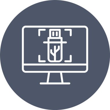 Usb Vector Icon Design