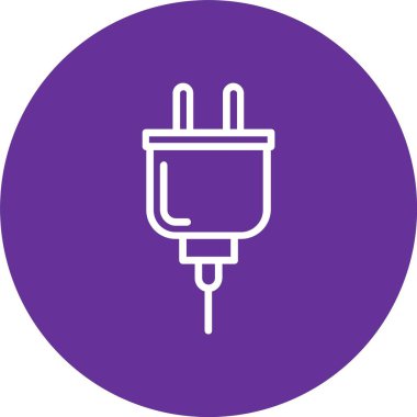 Power Plug Vector Icon Design