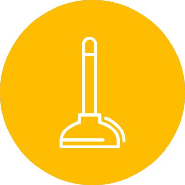 Plunger Vector Icon Design