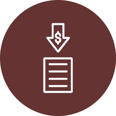 Price List  Vector Icon Design