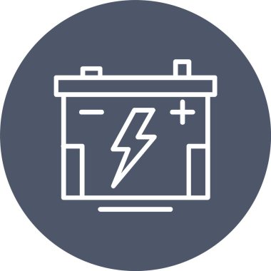 Accumulator Vector Icon Design