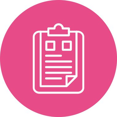 Assignment Vector Icon Design