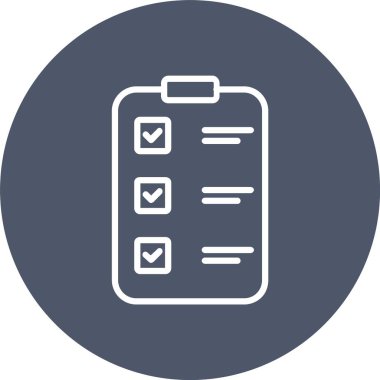 Checklist Vector Icon Design