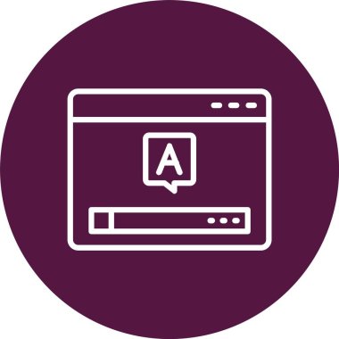 Website Vector Icon Design