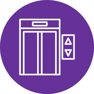 Elevator Vector Icon Design