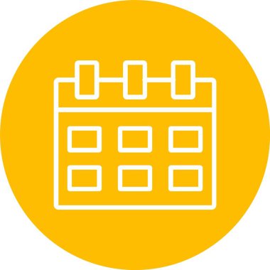 Takvim vektör simgesi tasarım