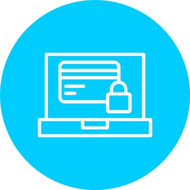 Kredi kartı vektör simgesi tasarımı