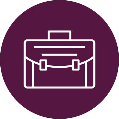 Suitcase Vector Icon Design