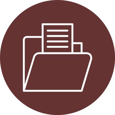 Klasör vektör simgesi tasarım