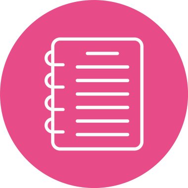 Note Book Vector Icon Design