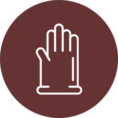 Glove Vector Icon Design